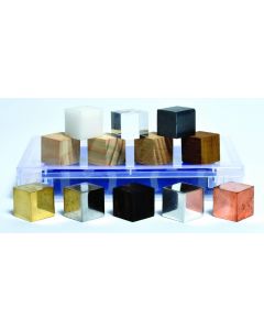 United Scientific Supply Density Cube Set Of 12 In Plastic Storage Box; USS-DCSET12